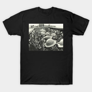 WW2 Royal Marines Landing party T-Shirt